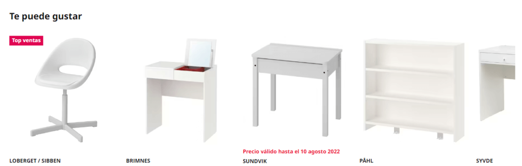 ikea muebles blancos